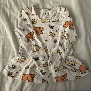 Monica and Andy long sleeved animal print shirt size 3T